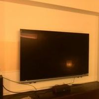 東京都目黒区にて　70インチテレビ壁掛け工事　コンクリート壁のサムネイル