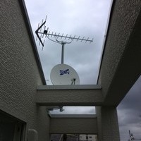 地デジＢＳ/ＣＳアンテナ工事　東京都多摩市のサムネイル