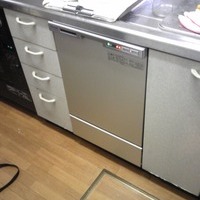 45ｃｍビルトイン食洗機新規設置　東京都マンションにてのサムネイル