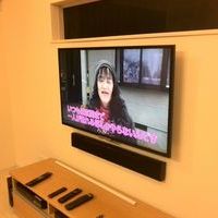 神奈川県海老名市にて　新築戸建て　テレビ壁掛け工事　サウンドバー壁掛け配線隠蔽のサムネイル