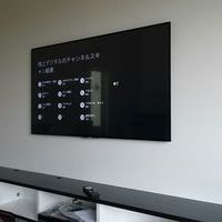 神奈川県藤沢市　一戸建てにて　SONY　BRAVIA　壁掛け工事のサムネイル