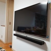 東京都中央区にて　50V壁掛けテレビ配線工事のサムネイル