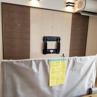 千葉県戸建てにて　壁掛けテレビ工事のサムネイル