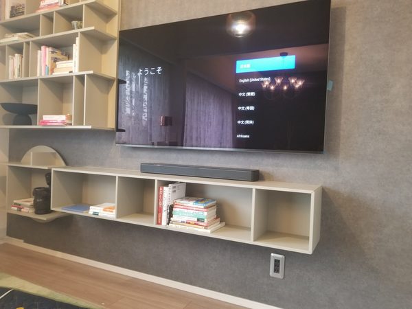 埼玉県上尾市にて ソニー KJ-55A8H 壁掛けテレビ | 東京・神奈川の