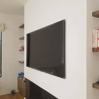 大田区田園調布にて  65型  BRAVIA  KJ-65X80J  壁掛けテレビ工事と費用のサムネイル