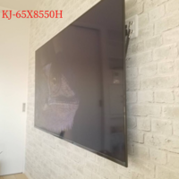 神奈川県藤沢市にて  65型  sony KJ-65X8550H 壁掛けテレビ工事と費用のサムネイル