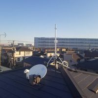 横浜市鶴見区にて 新築 集合住宅へ 地デジ BS/CS/4K8Kアンテナ工事のサムネイル