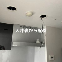 東京都江東区にて壁掛けテレビと電気配線工事のサムネイル