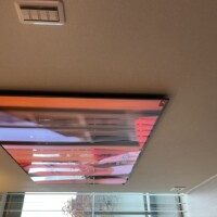東京都渋谷区にて65型壁掛けテレビと配線工事のサムネイル
