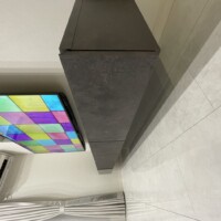 東京都村山市にて壁掛けテレビと240cmテレビボード壁掛けのサムネイル